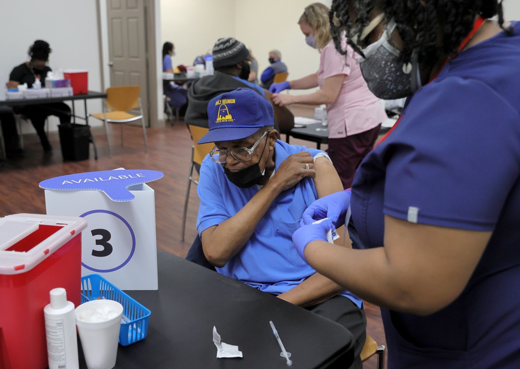 Targeted COVID-19 vaccination event